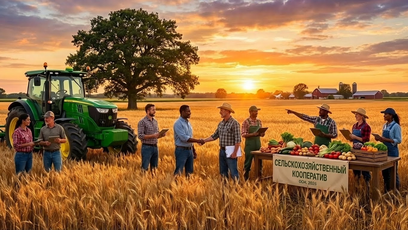 Сельхозкооперация 2025: Грант 70 млн руб. Как объединиться, построить завод и выйти в сети?