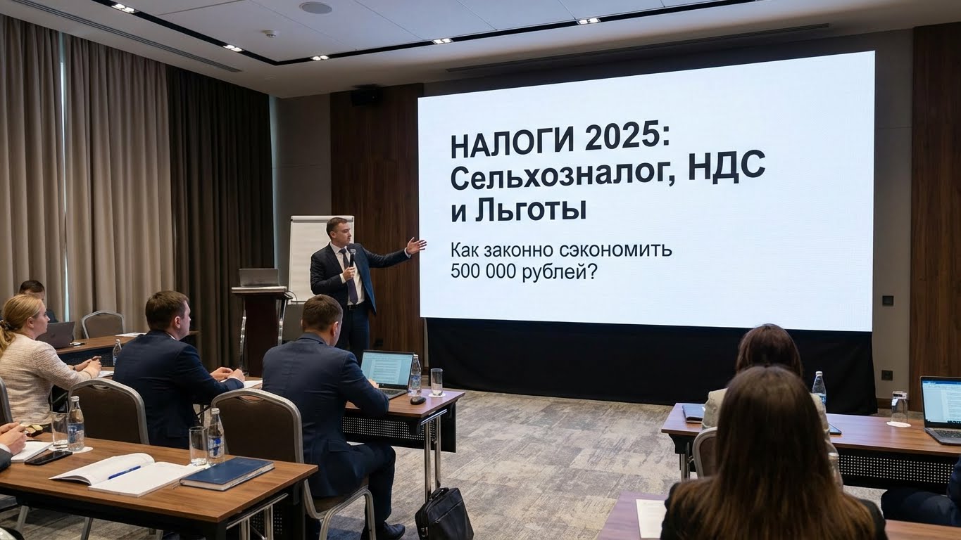 Налоги 2025: ЕСХН, НДС и льготы. Как законно сэкономить 500 000 рублей?