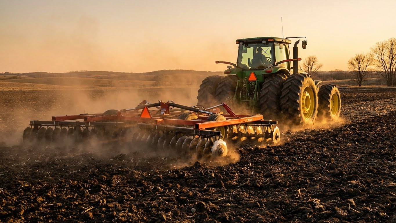 Весеннее боронование 2025: Услуги по закрытию влаги. Как не потерять 3 ц/га?