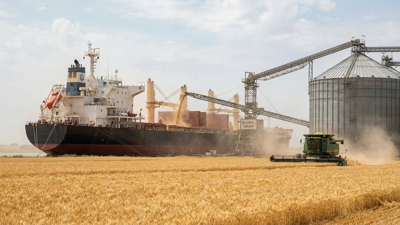 Экспорт зерна 2025: Цены, логистика и как не потерять прибыль на уборке